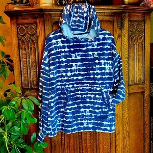 Athleta Shibori Dye Hoodie 1X